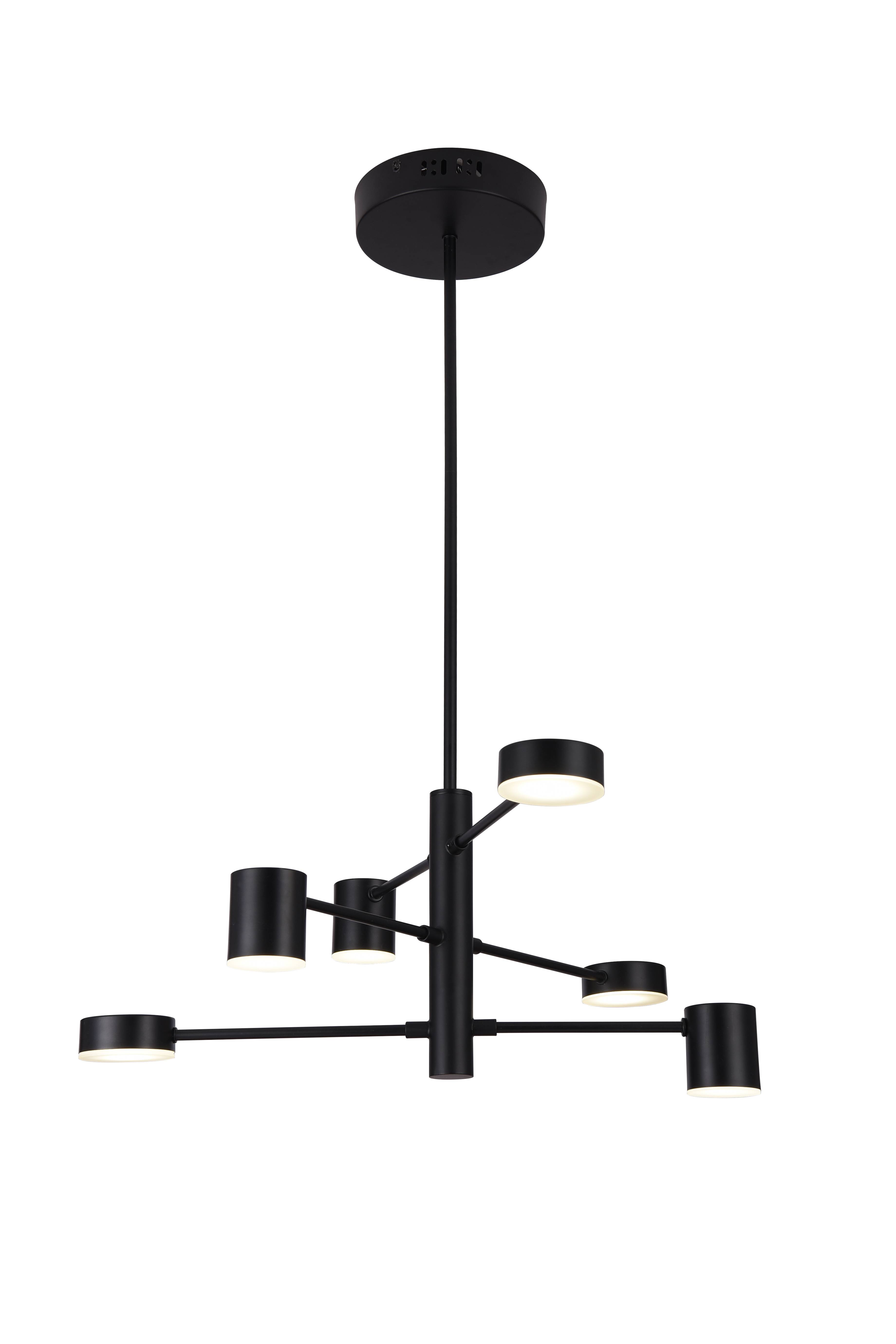 Люстра на штанге Moderli V2740-6CL Lewes 6*LED*5W Люстра на штанге Moderli V2740-6CL Lewes 6*LED*5W