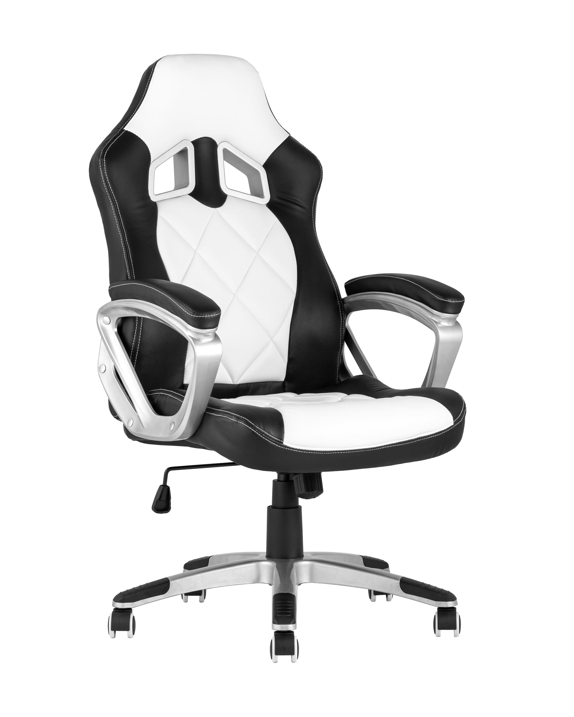 Кресло игровое TopChairs Continental белое Кресло игровое TopChairs Continental белое