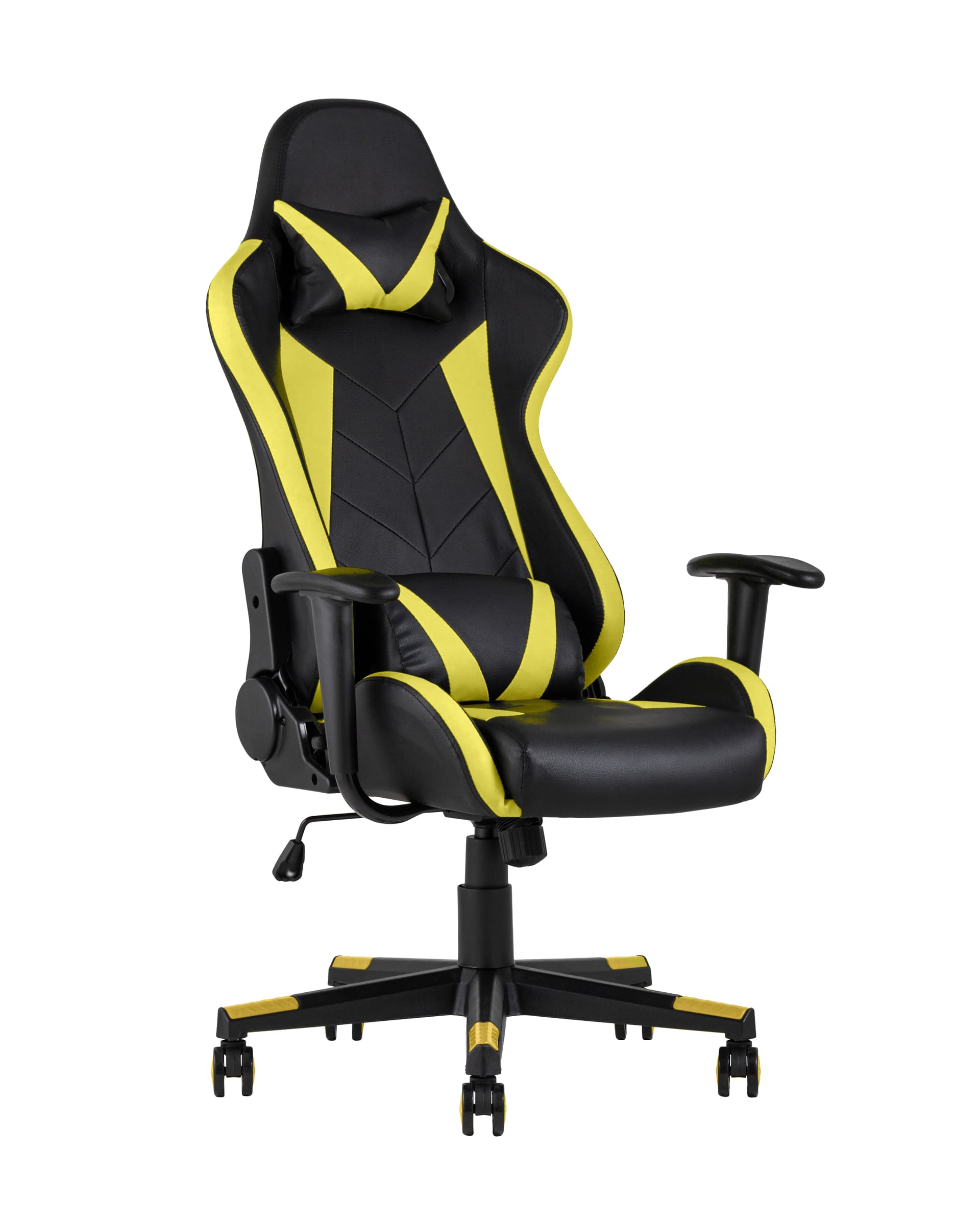 Кресло игровое TopChairs Gallardo желтое Кресло игровое TopChairs Gallardo желтое