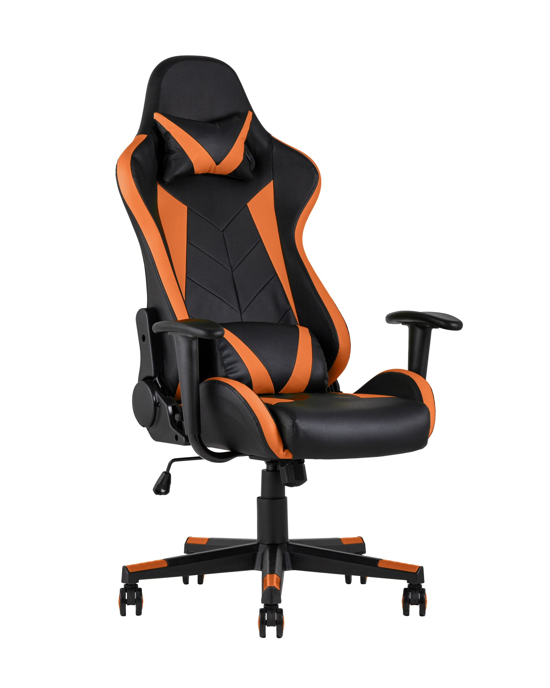 Кресло игровое TopChairs Gallardo оранжевое Кресло игровое TopChairs Gallardo оранжевое