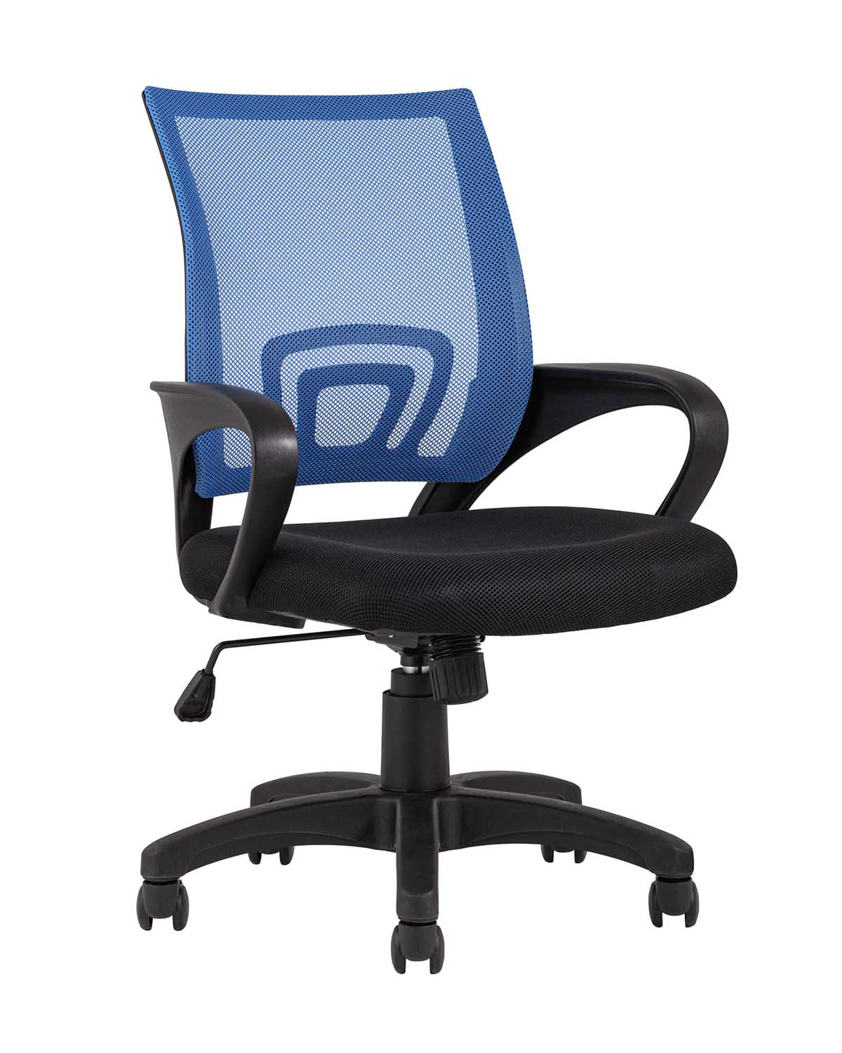 Кресло офисное TopChairs Simple синее Кресло офисное TopChairs Simple синее