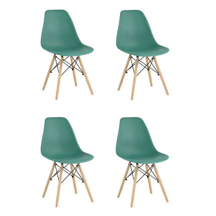 Стул Style DSW серо-зеленый x4