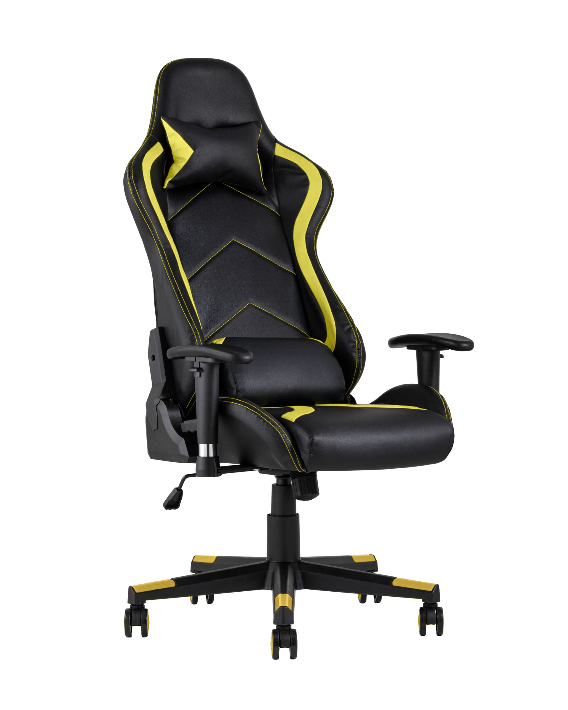 Кресло игровое TopChairs Cayenne желтое Кресло игровое TopChairs Cayenne желтое