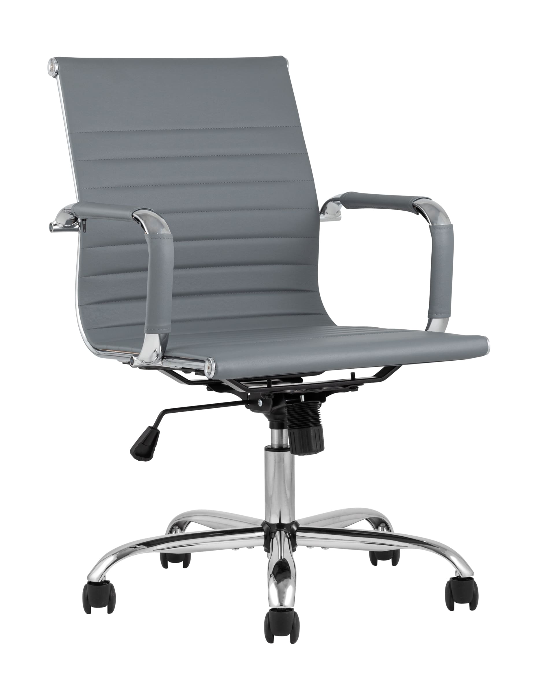 Кресло офисное TopChairs City S серое Кресло офисное TopChairs City S серое