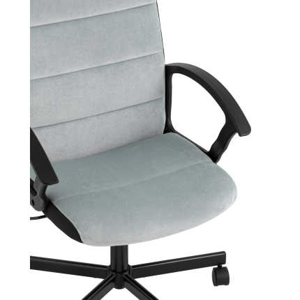 Компьютерное кресло TopChairs ST-TRACER серо-голубой