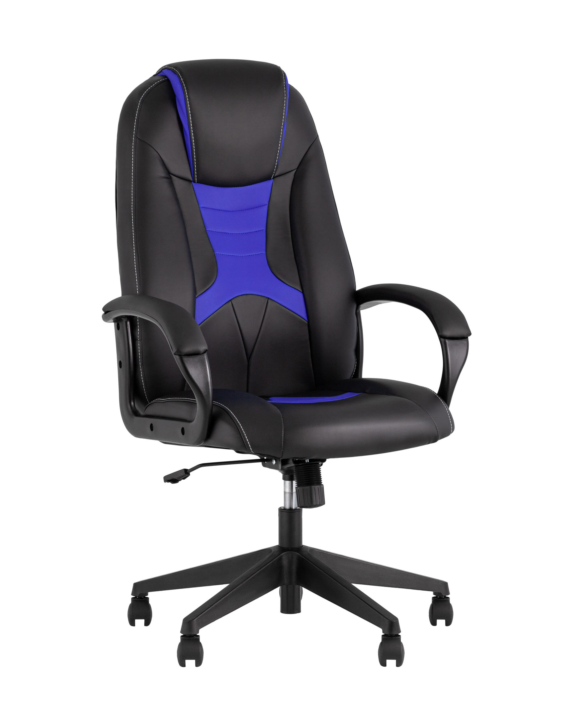 Кресло игровое TopChairs ST-CYBER 8 черный/синий Кресло игровое TopChairs ST-CYBER 8 черный/синий