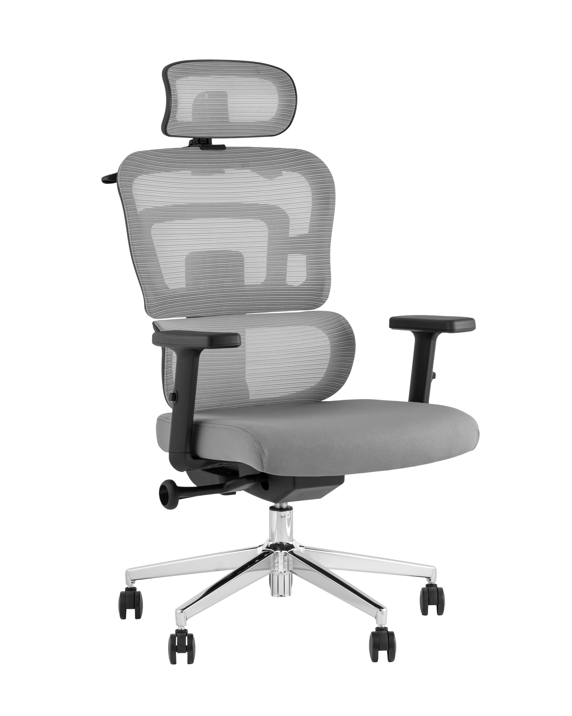 Кресло офисное TopChairs Techno серый Кресло офисное TopChairs Techno серый