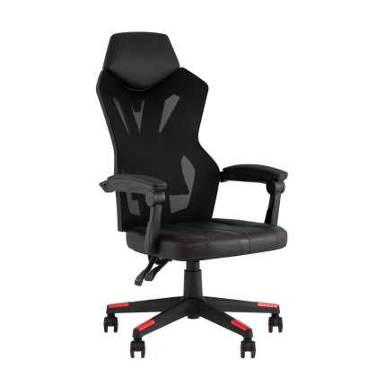Кресло спортивное TopChairs Айронхайд красный