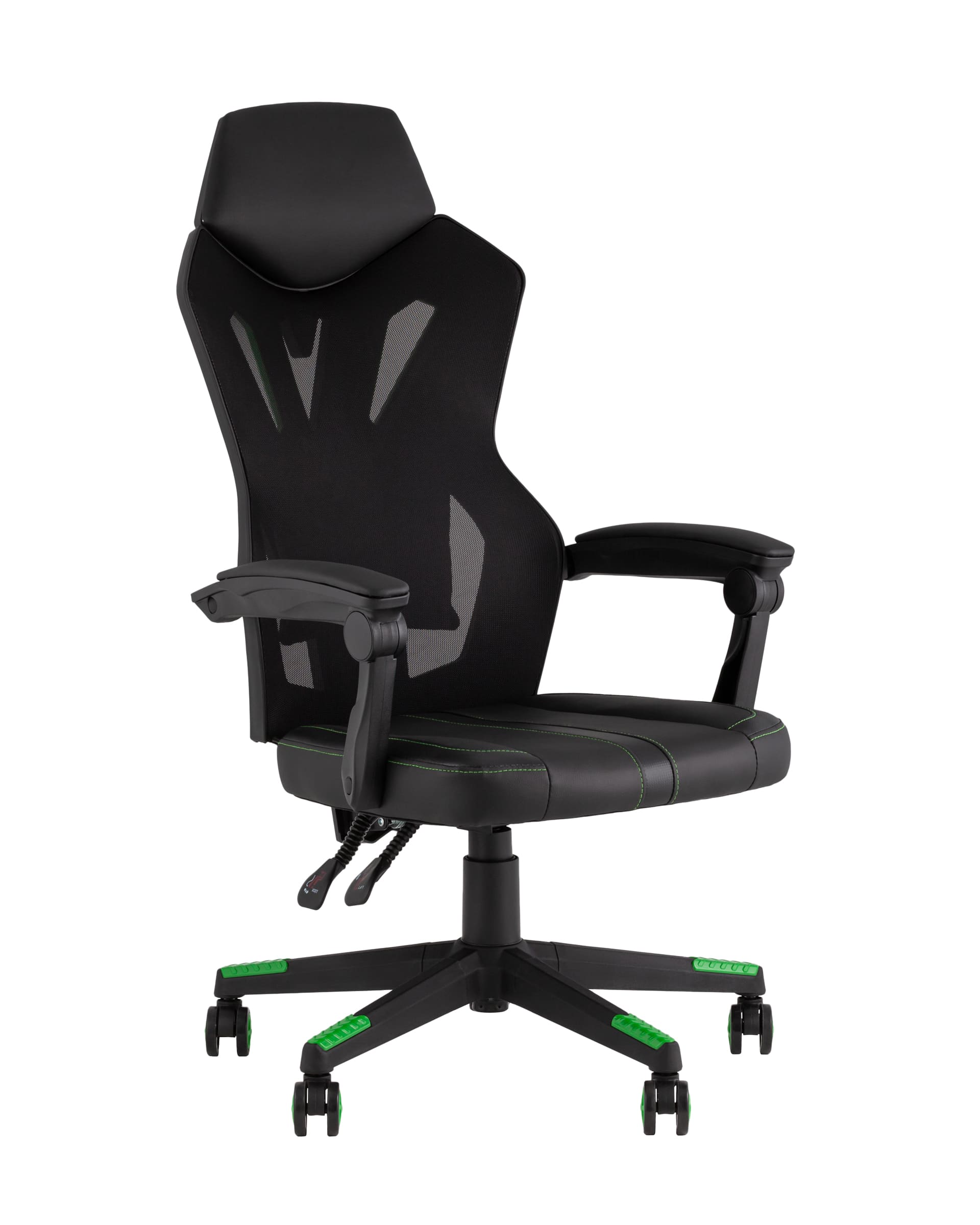 Кресло спортивное TopChairs Айронхайд зеленый Кресло спортивное TopChairs Айронхайд зеленый