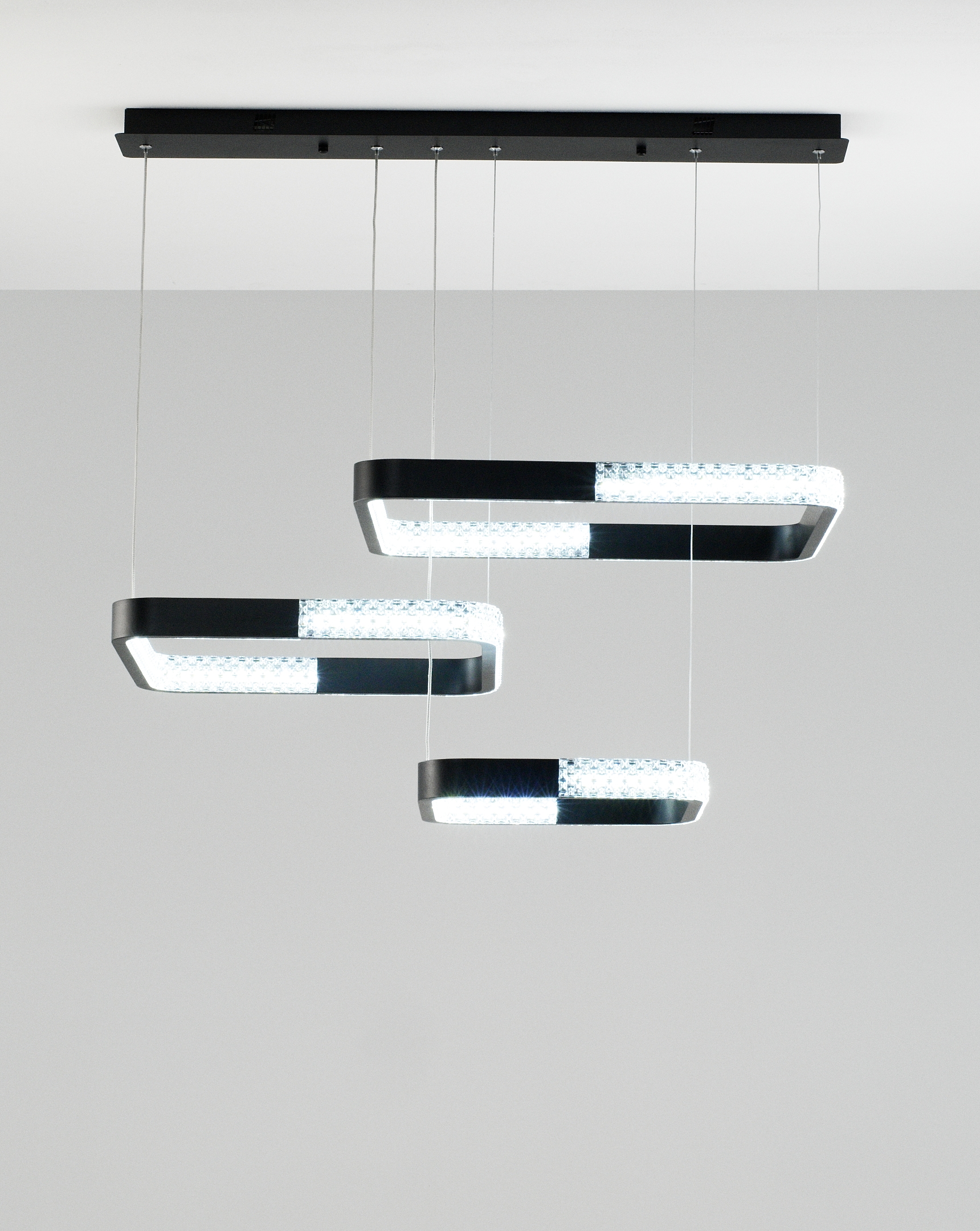 Светодиодный подвесной светильник с пультом Moderli V2894-PL Novas LED 150W Светодиодный подвесной светильник с пультом Moderli V2894-PL Novas LED 150W