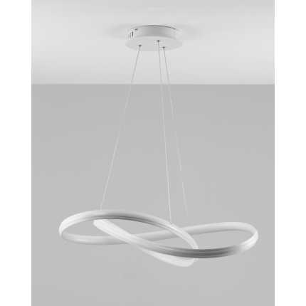 Светодиодная подвесная люстра с пультом Moderli V2791-PL Tiara LED 128W