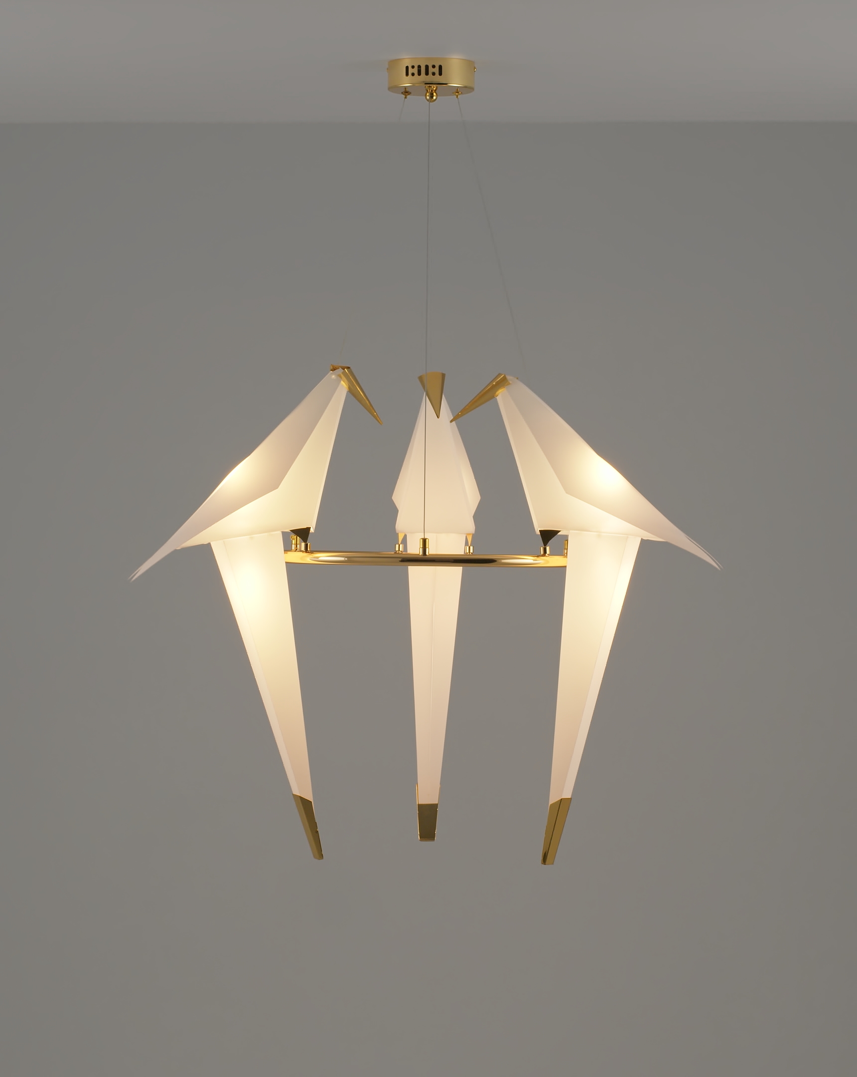 Подвесной светодиодный светильник Moderli V3071-3PL origami Birds 3*LED*6W Подвесной светодиодный светильник Moderli V3071-3PL origami Birds 3*LED*6W