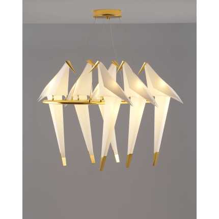 Подвесной светодиодный светильник Moderli V3073-6PL origami Birds 6*LED*6W