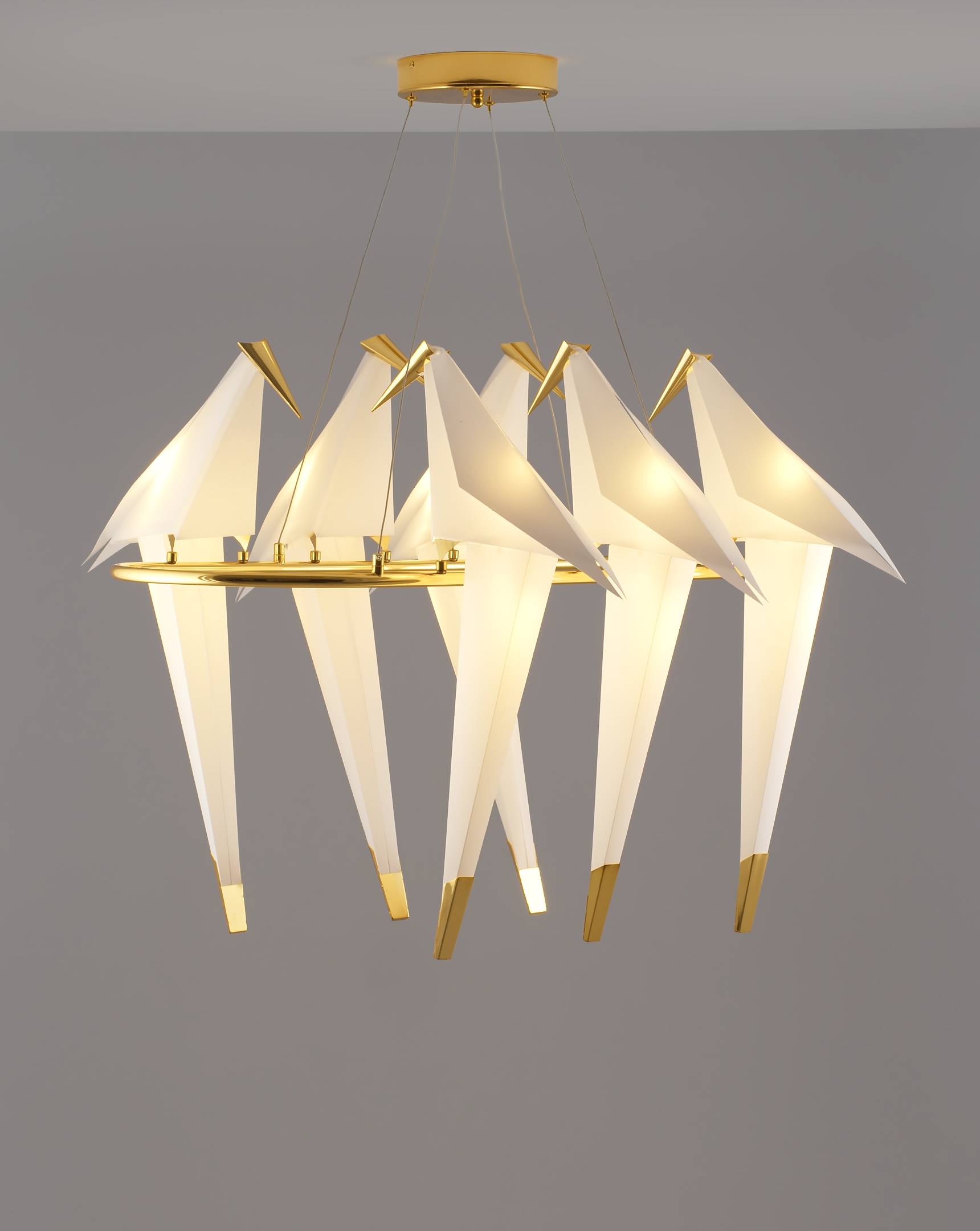 Подвесной светодиодный светильник Moderli V3073-6PL origami Birds 6*LED*6W Подвесной светодиодный светильник Moderli V3073-6PL origami Birds 6*LED*6W