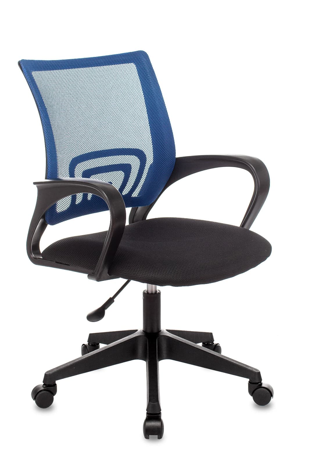 Кресло офисное TopChairs ST-Basic сетка/ткань синий Кресло офисное TopChairs ST-Basic сетка/ткань синий