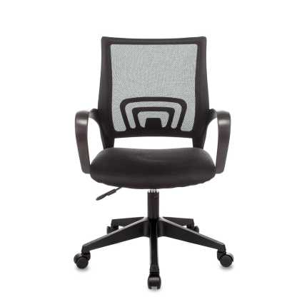Кресло офисное TopChairs ST-Basic сетка/ткань черный