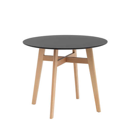 Стол обеденный Target Circle 90*90 черный