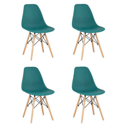 Стул Style DSW темно-бирюзовый x4