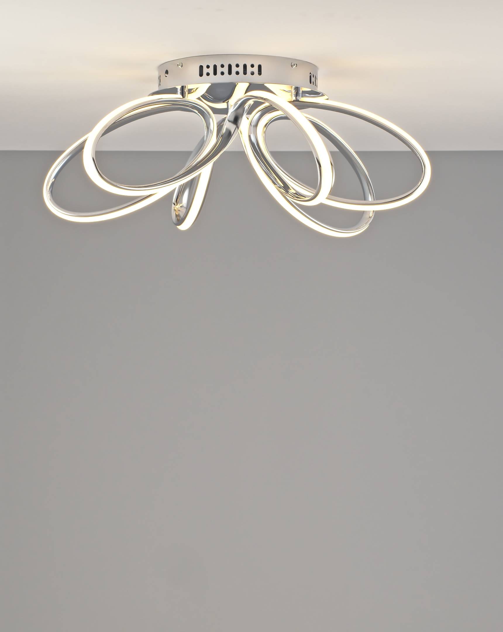 Светодиодная потолочная люстра с пультом Moderli V2782-CL Ello LED 140W Светодиодная потолочная люстра с пультом Moderli V2782-CL Ello LED 140W