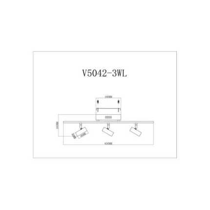 Светодиодный спот Moderli V5042-3WL Right