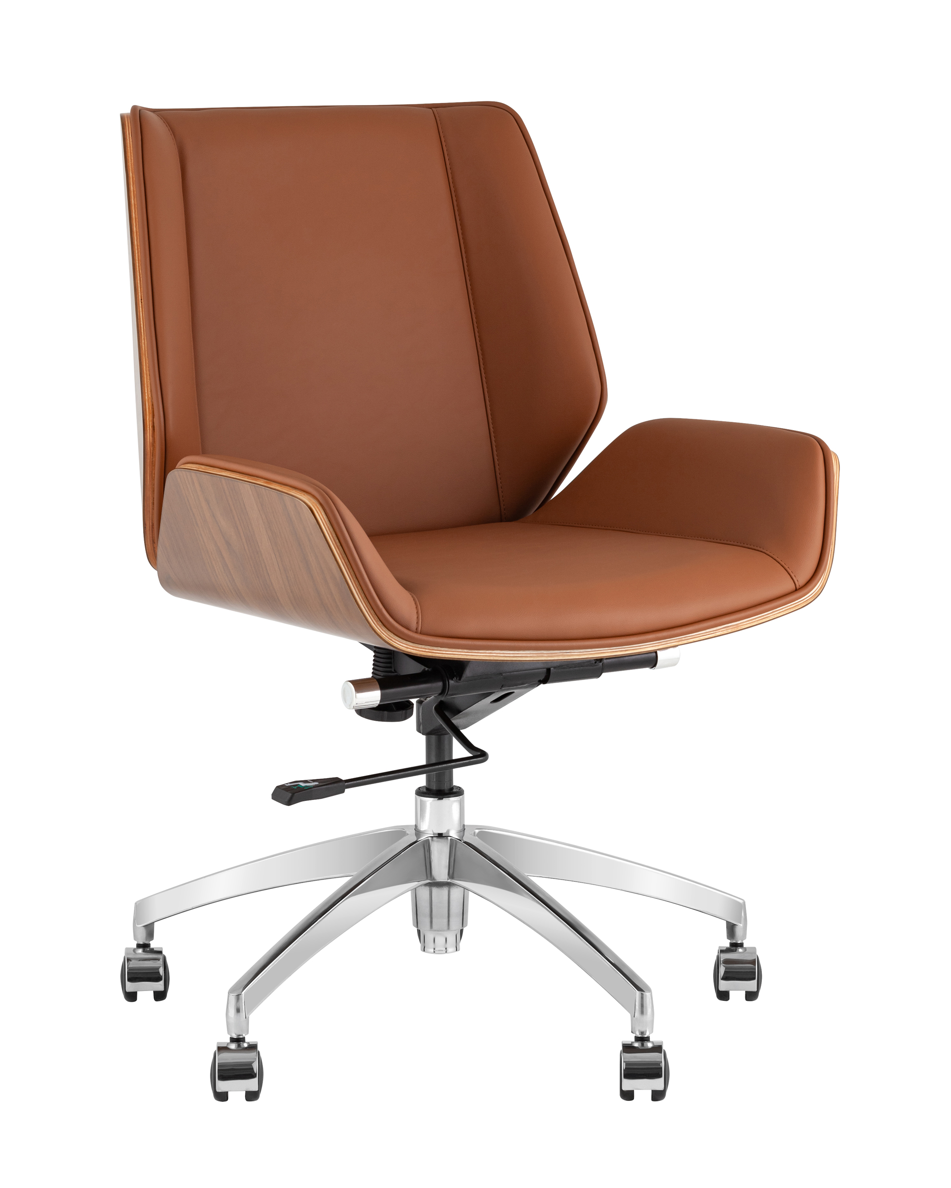 Кресло офисное TopChairs Crown SN коричневый Кресло офисное TopChairs Crown SN коричневый