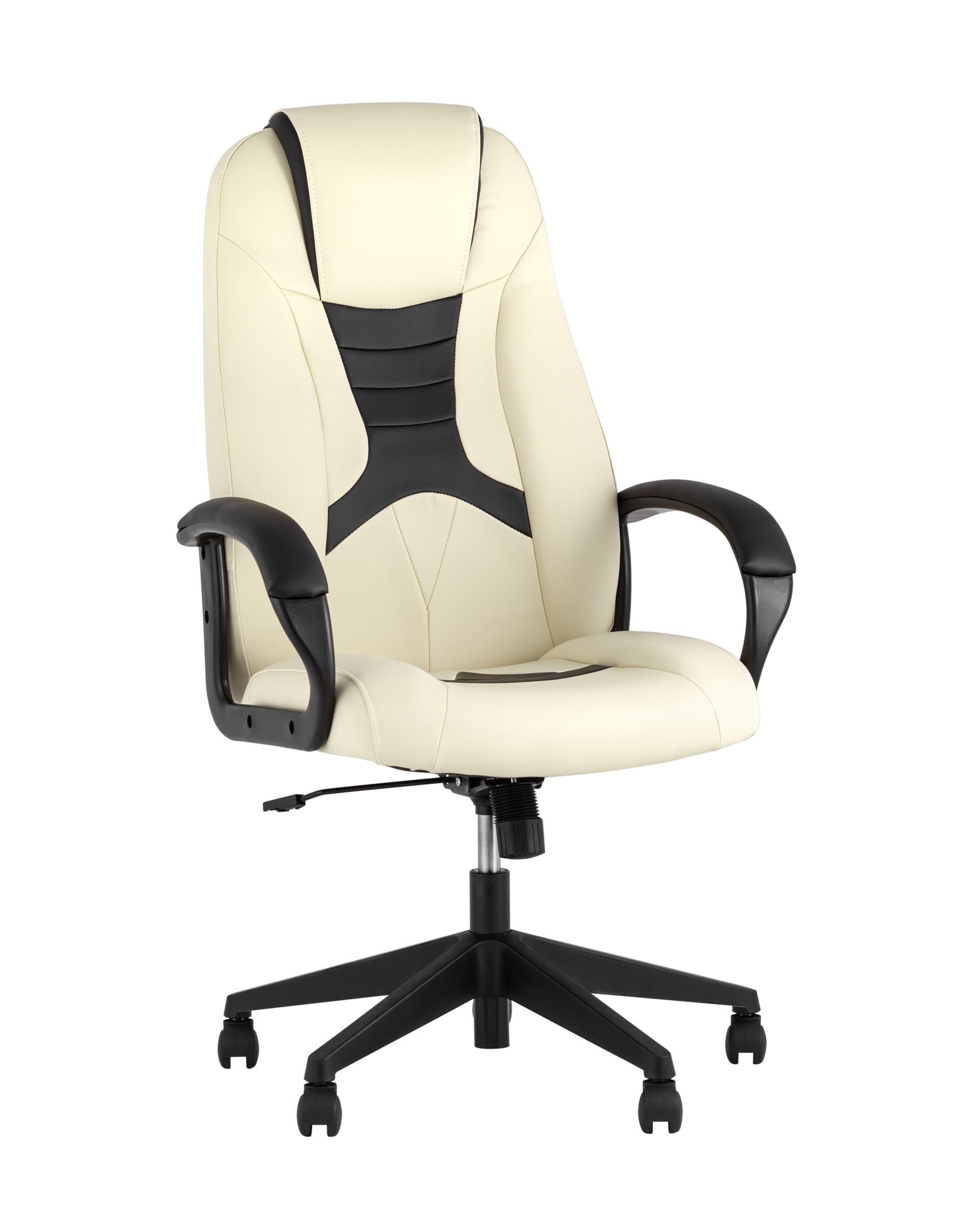 Кресло игровое TopChairs ST-CYBER 8 белый/черный Кресло игровое TopChairs ST-CYBER 8 белый/черный